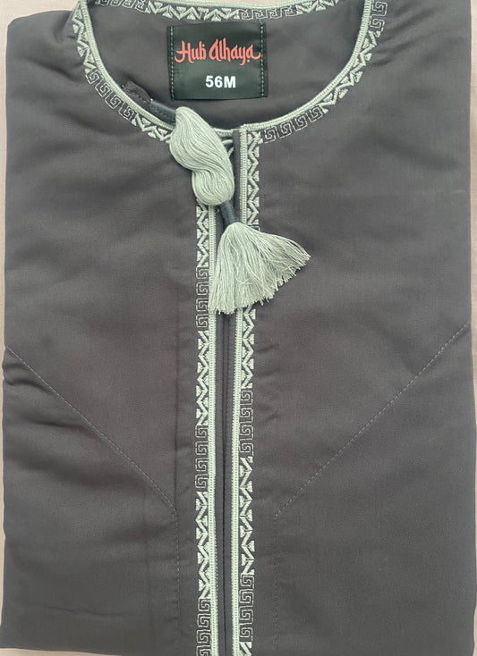 Mens Purple Omani Jubba - Tarz Al-Sultan Thobes