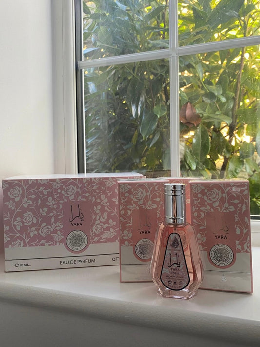 YARA Eau De Parfum 50ml Spray Bottles - 3 For £10