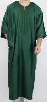 Mens Premium Moroccan Gandoura -  Premium Moroccan Jubba/Thobe